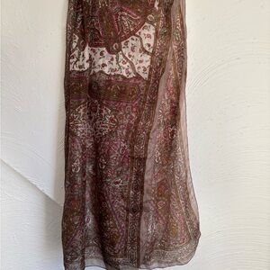 Silk Scarf one size